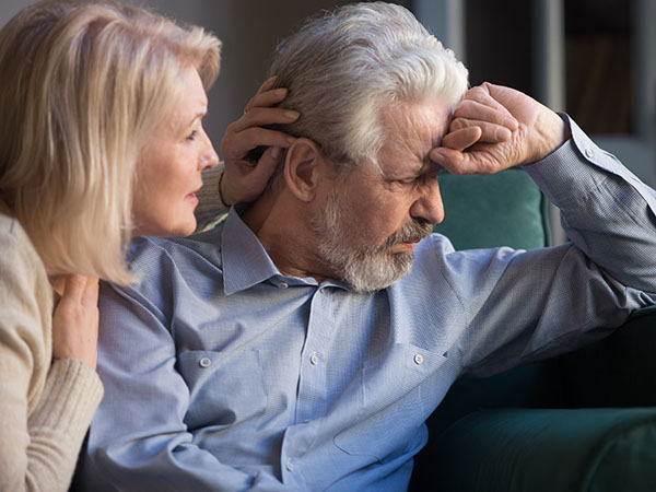 Grieving Couple Grieving Couple