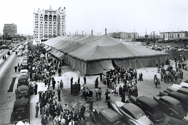 Billy Graham Crusade Tent