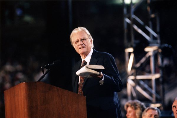 Billy Graham Preaching