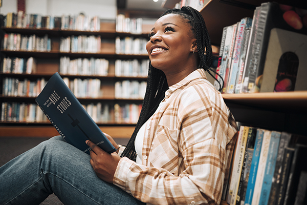 Woman Reading Bible