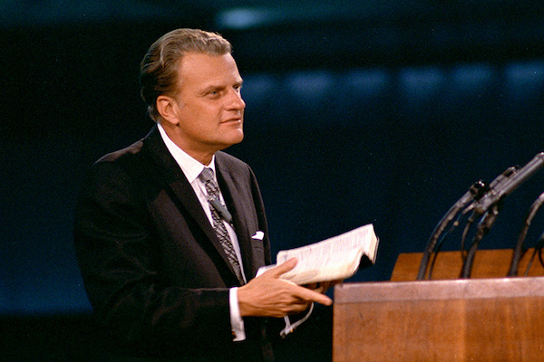 Billy Graham Preaching