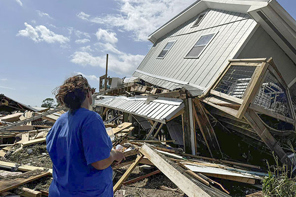 Destroyed Home