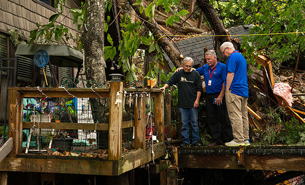 Chaplains Ministering Amidst Flood Devastation