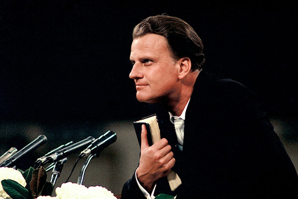 Billy Graham Preaching