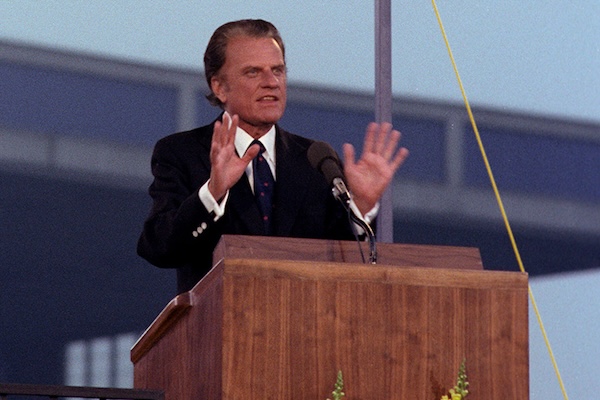 Billy Graham Preaching