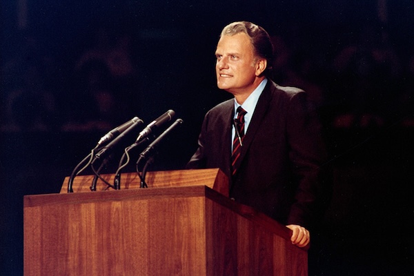 Billy Graham Preaching