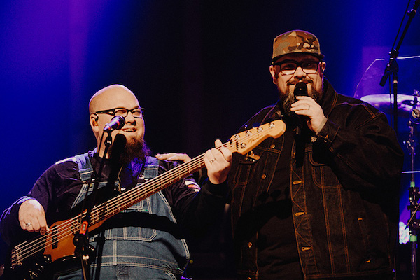 Two Men from Big Daddy Weave Performing