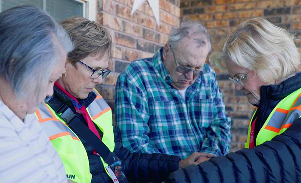 Chaplains Praying with Others