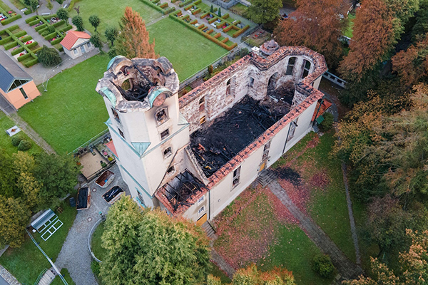 Burned Out Church