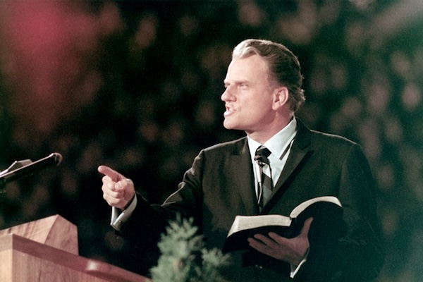 Billy Graham Preaching