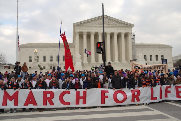 March for Life in Washington, DC