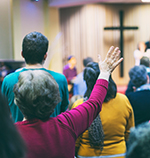 Worshiping in Church
