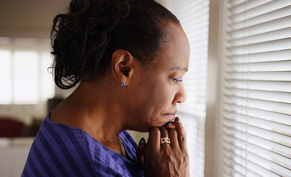 Concerned Woman