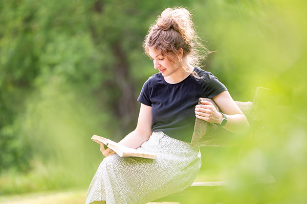 Woman Reading Scripture