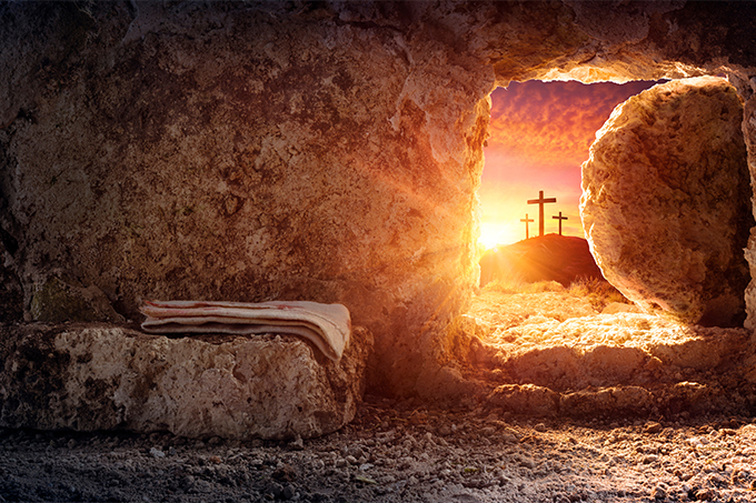 Calvary and the Empty Tomb