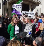 Susan Smith and Marion Calder of For Women Scotland