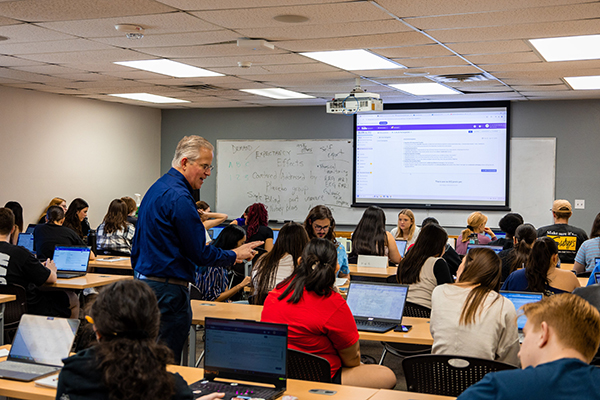 Teaching in Classroom