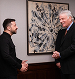 Franklin meets Zelenskyy
