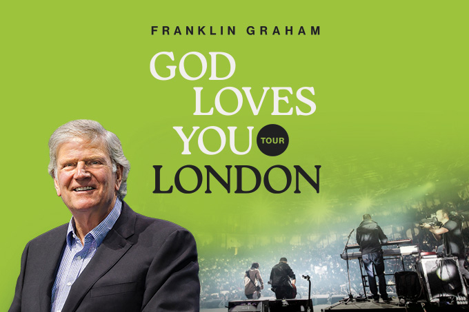 Franklin Graham God Loves You Tour London