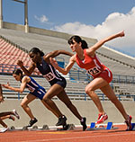 Female Track Athletes