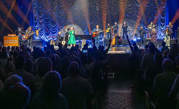 Band Performing at the Grand Ole Opry