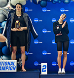 Swimming and Diving Awards Podium