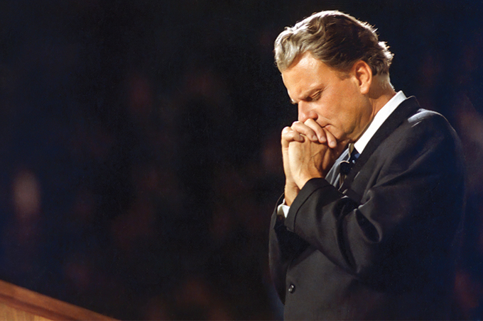Billy Graham Praying