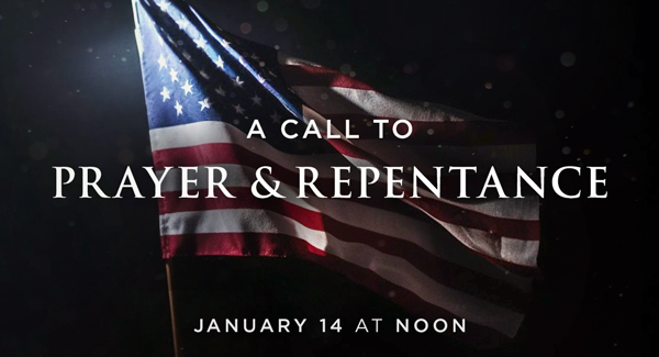 A Call to Prayer and Repentance